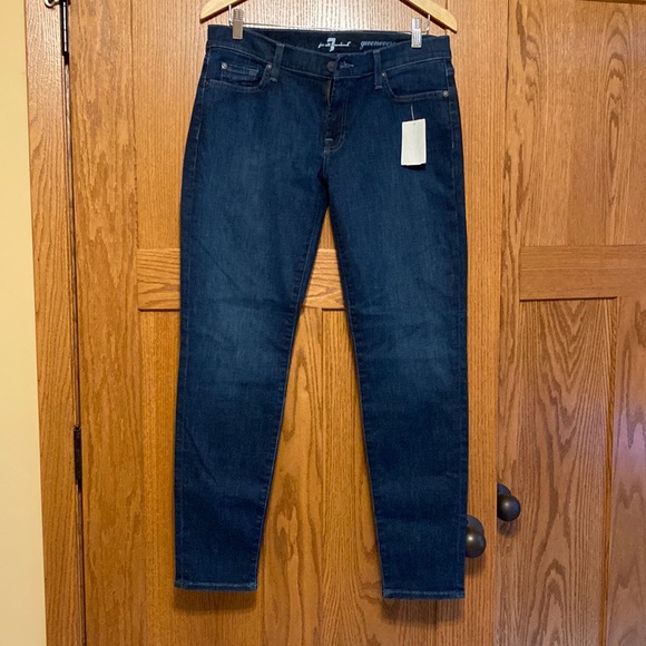 7 for all Mankind NWT gwenevere jeans size 32 - Picture 1 of 3